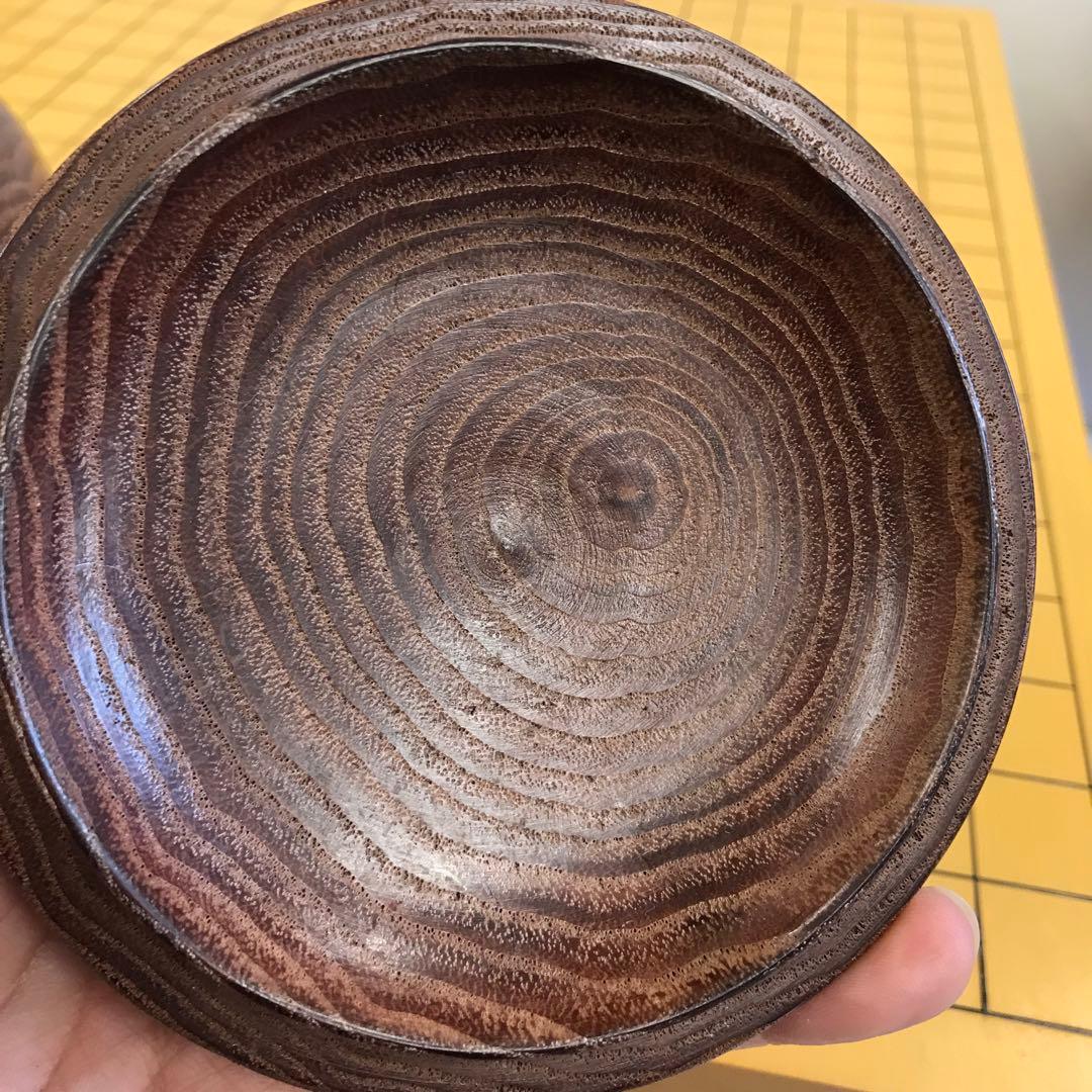 高級　木製　囲碁盤　碁石セット　レトロ　桐蓋つき碁盤　美品　新榧碁盤