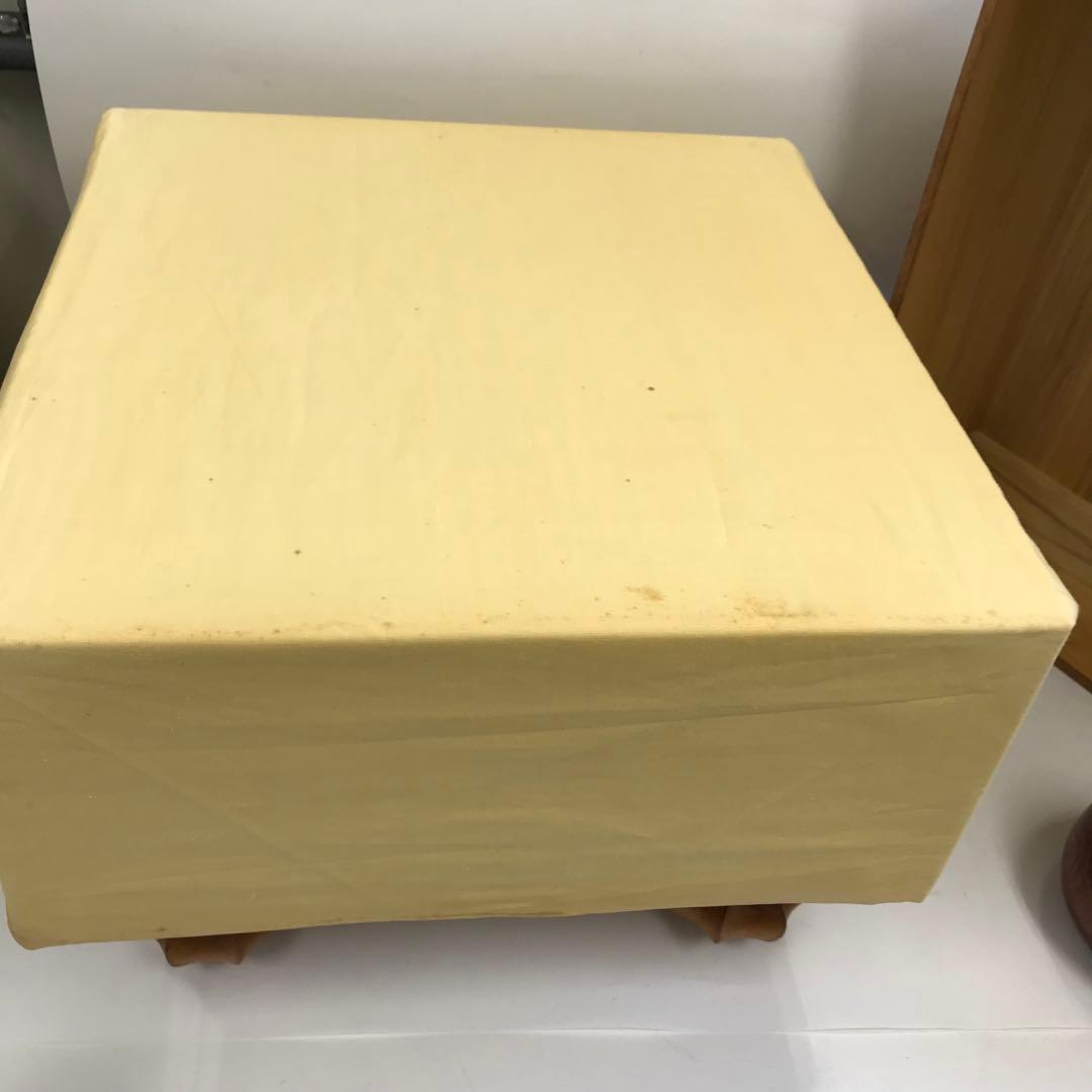 高級　木製　囲碁盤　碁石セット　レトロ　桐蓋つき碁盤　美品　新榧碁盤