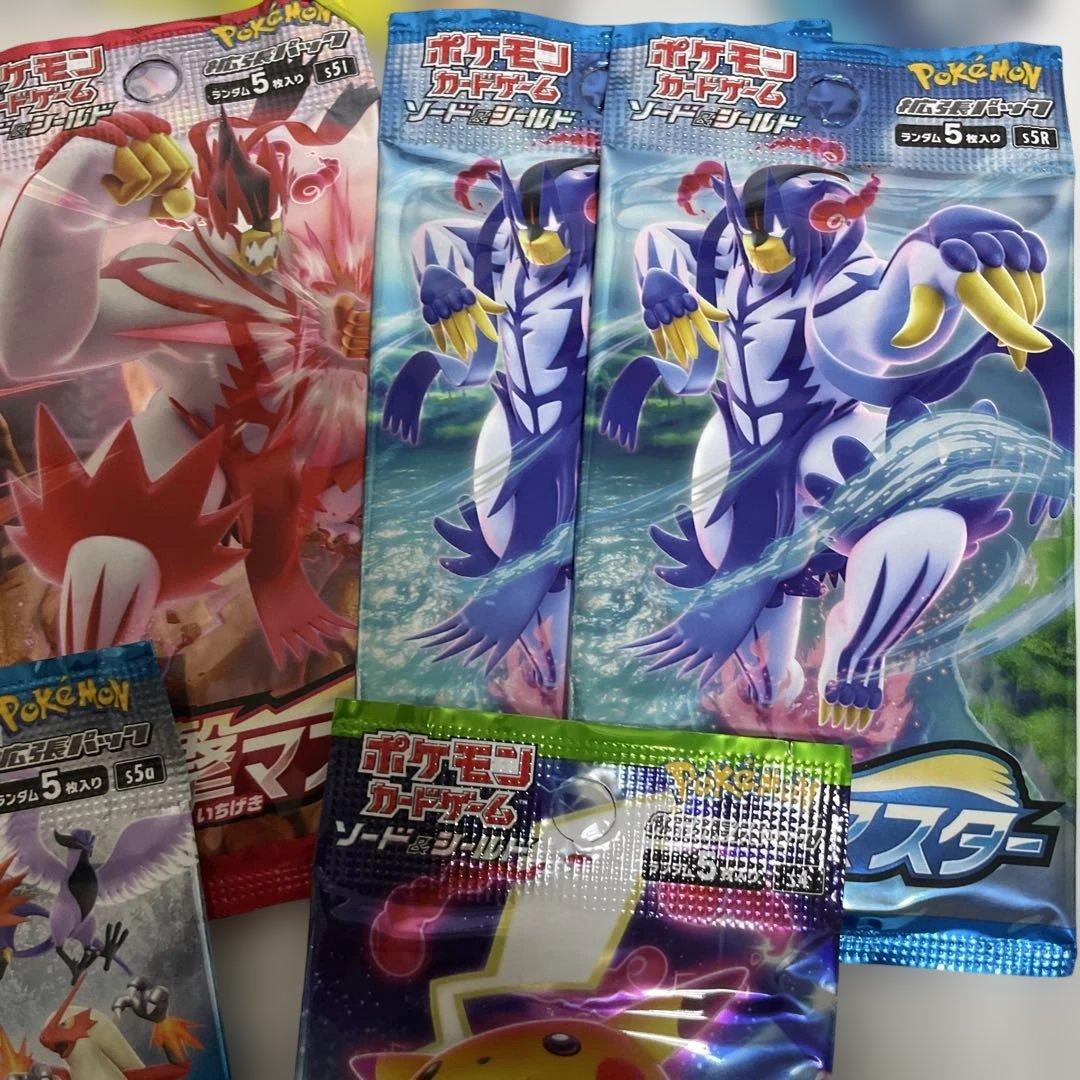 ムニキスゼロ　イーブイヒーローズ 他新弾から絶版パック　30以上 新品未開封