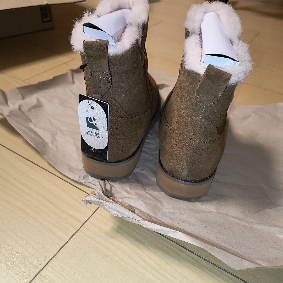 ★予約済★【最終値下げ】未使用品EMUスエード ムートンブーツ ファスナー付き