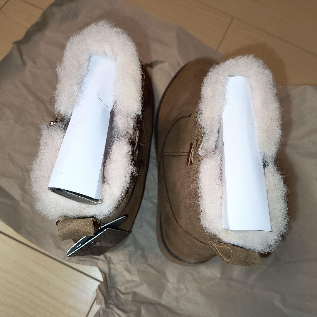 ★予約済★【最終値下げ】未使用品EMUスエード ムートンブーツ ファスナー付き