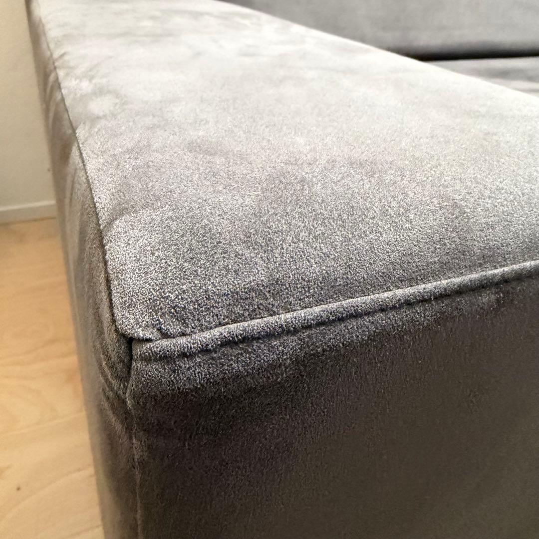 フランネルソファ SIESTA 2.5Pダークグレー FLANNEL SOFA