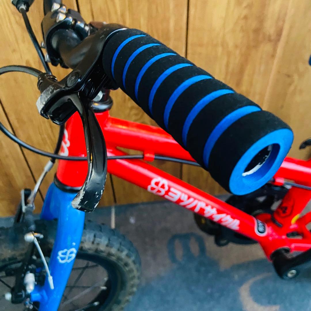 【送料込み】ヨツバサイクル ヒーローレッド 14インチ　ヨツバゼロ