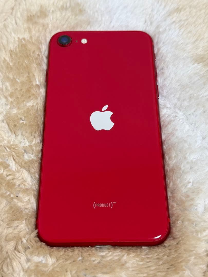 iPhone SE第2世代 64GB レッド SIMフリー バッテリー新品