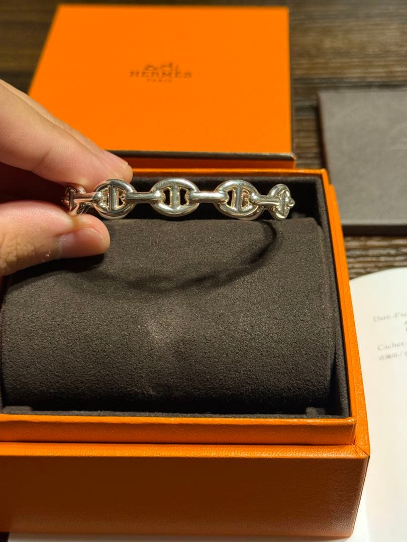 HERMES シェーヌダンクルアンシェネ　ハングル　サイズLG