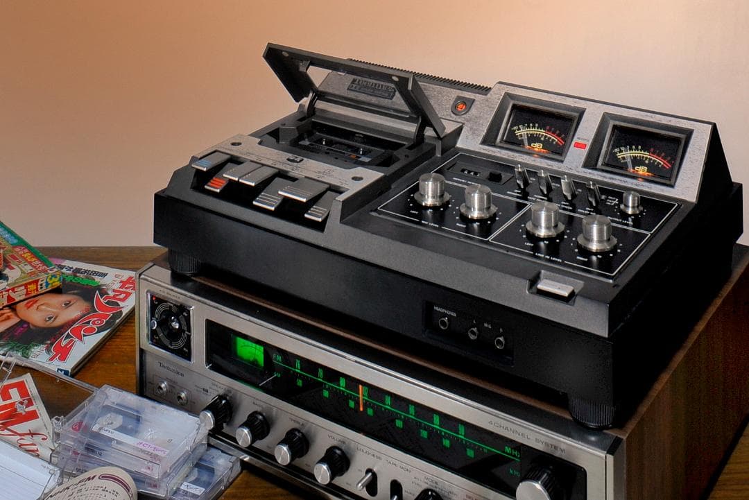 ★Technics STEREO CASSETTE DECK RS-640U　♪