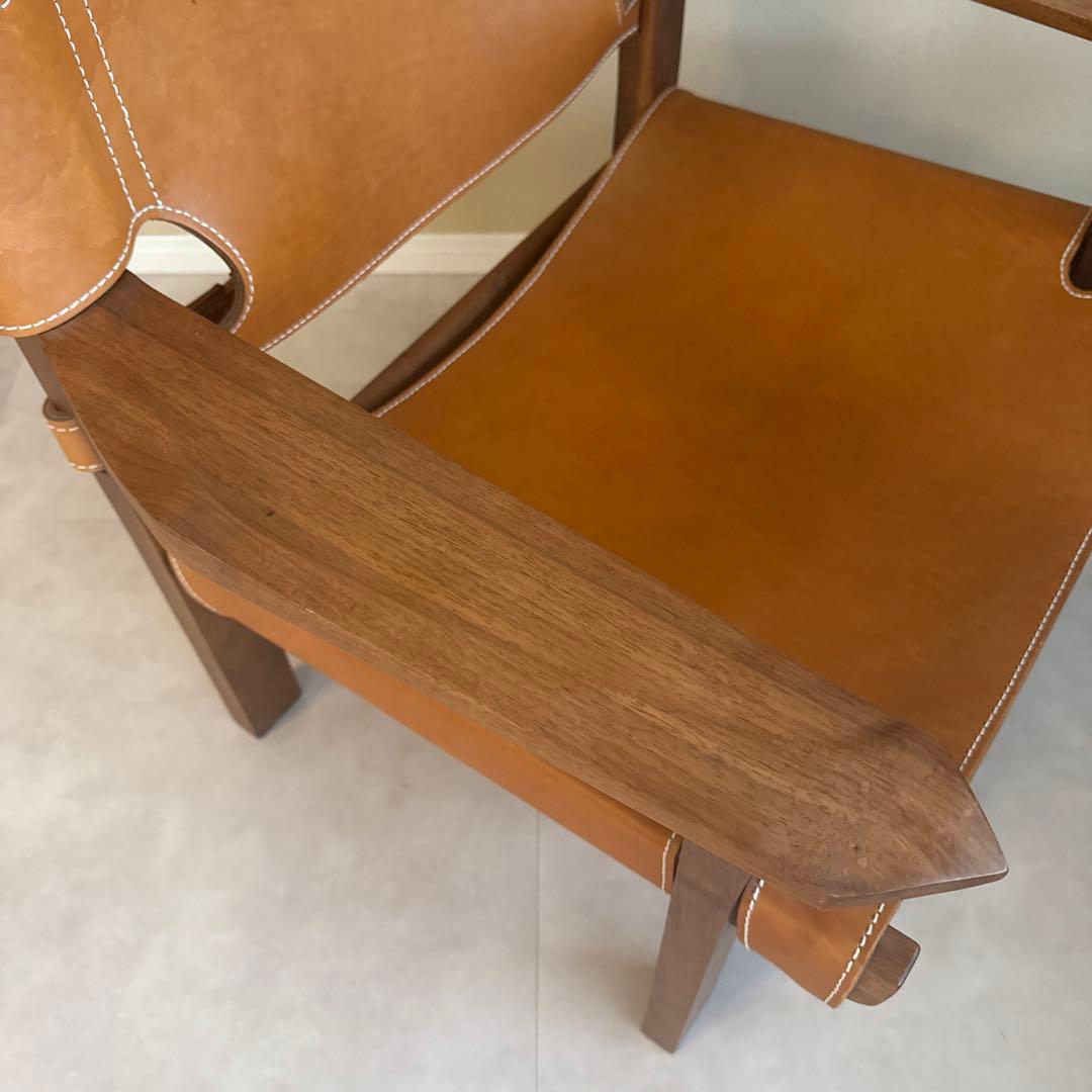 本当に綺麗です！★オーガニックモダニズム★スパニッシュチェア★椅子★木製