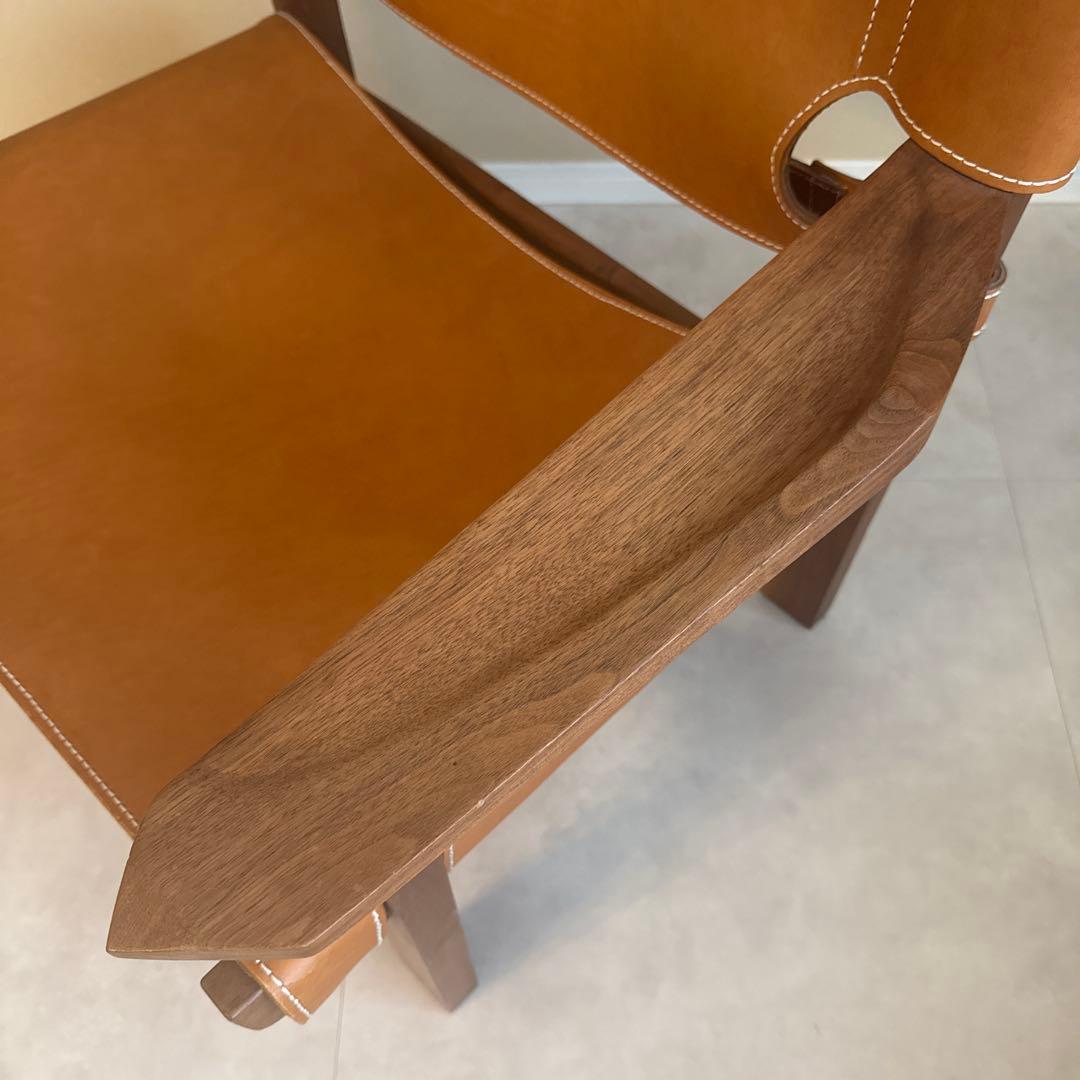 本当に綺麗です！★オーガニックモダニズム★スパニッシュチェア★椅子★木製