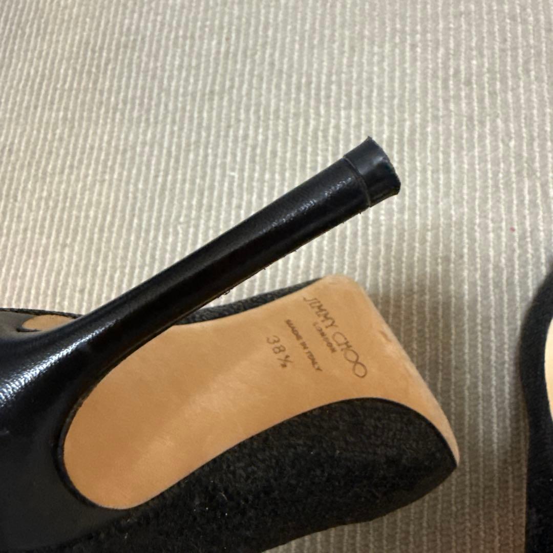 JIMMY CHOO ブラック ハイヒール パンプス