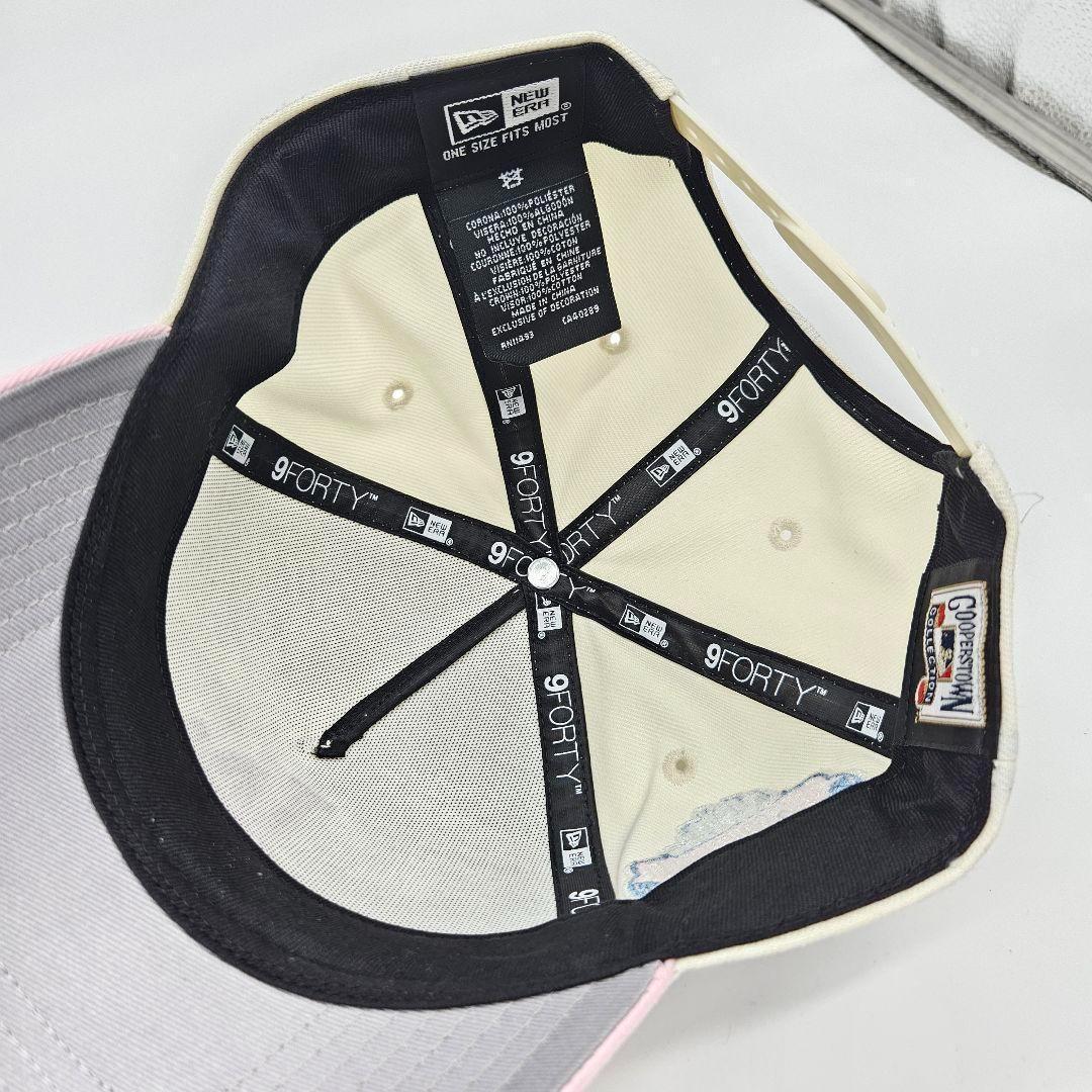 白 ピンク ホワイト ドジャース ニューエラ キャップ LA 限定 US