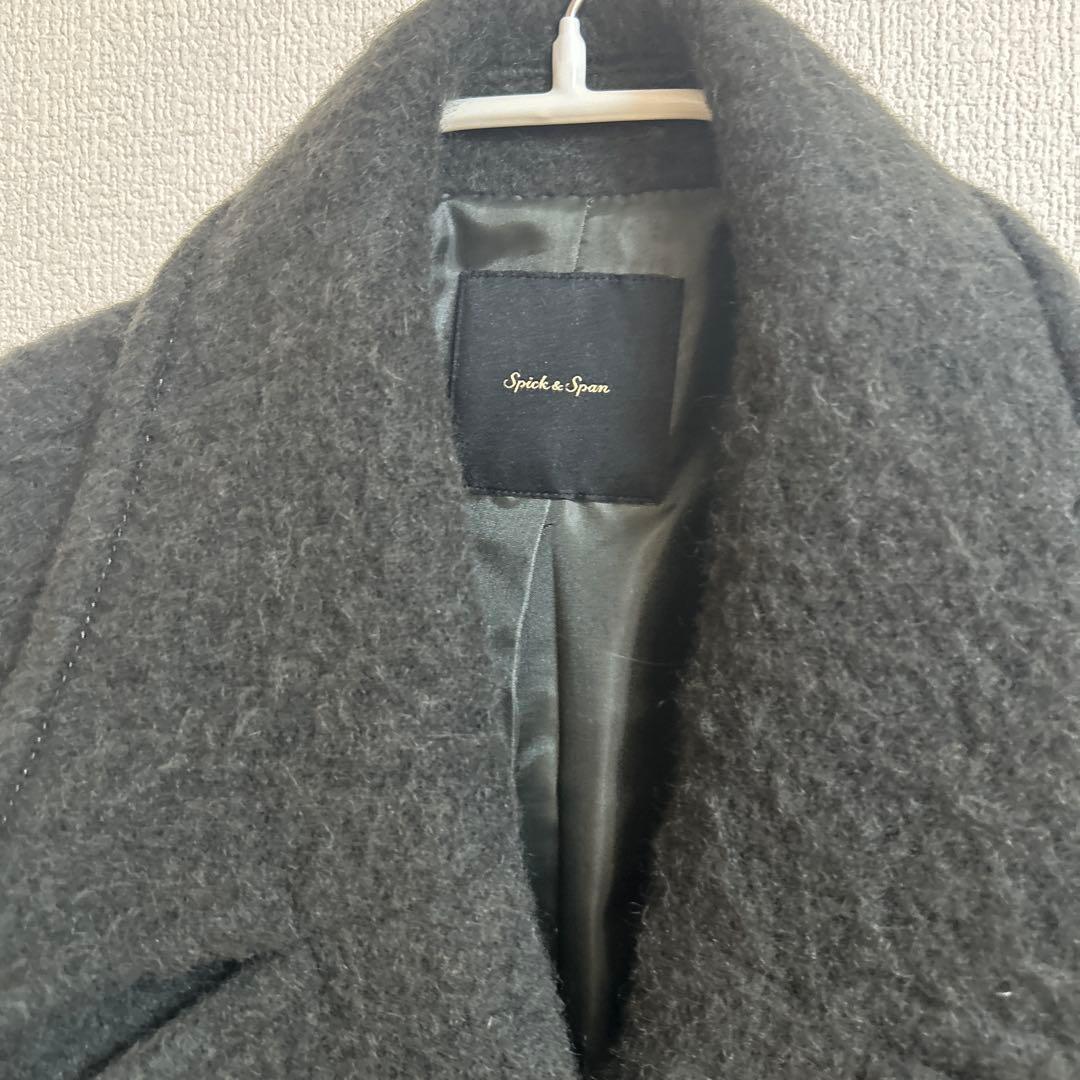 Spick & Span ミドルシャギーコート　38
