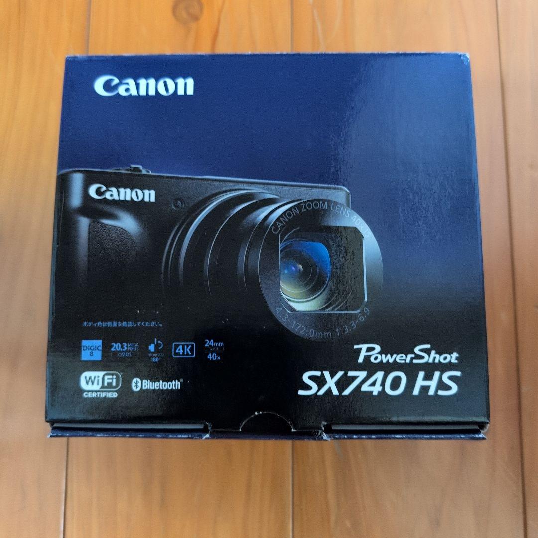 Canon PowerShot SX740 HS 本体　ブラック