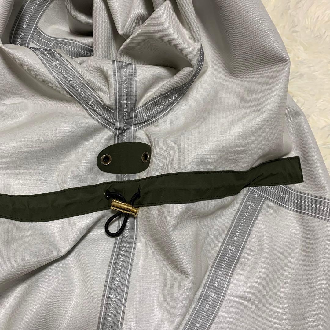 【極美品】マッキントッシュ スカイパーカー グリーン L モッズコート ファー