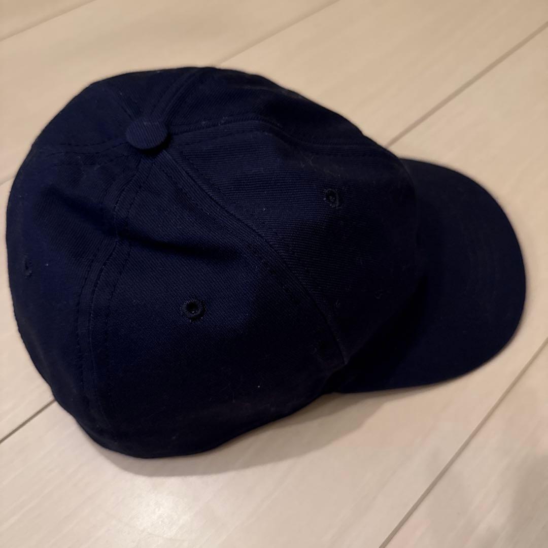 ゆな-GUCCI ネイビー キャップ 保存袋付き