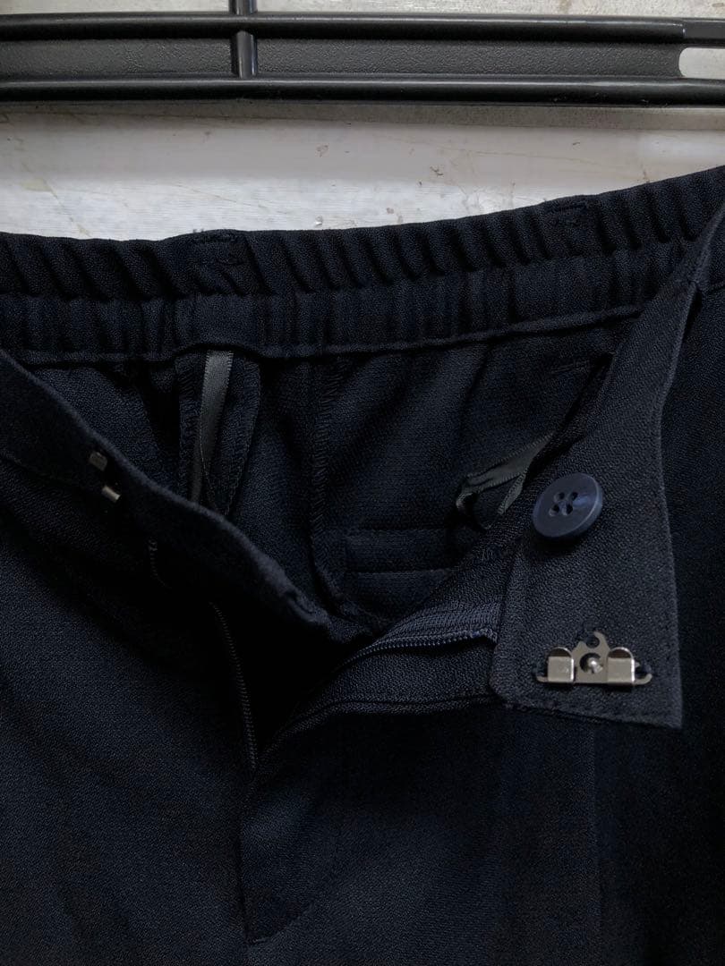 新品☆LLトール紺系♪フォーマルパンツスーツ3点♪ツイード調ジャケット〇D159