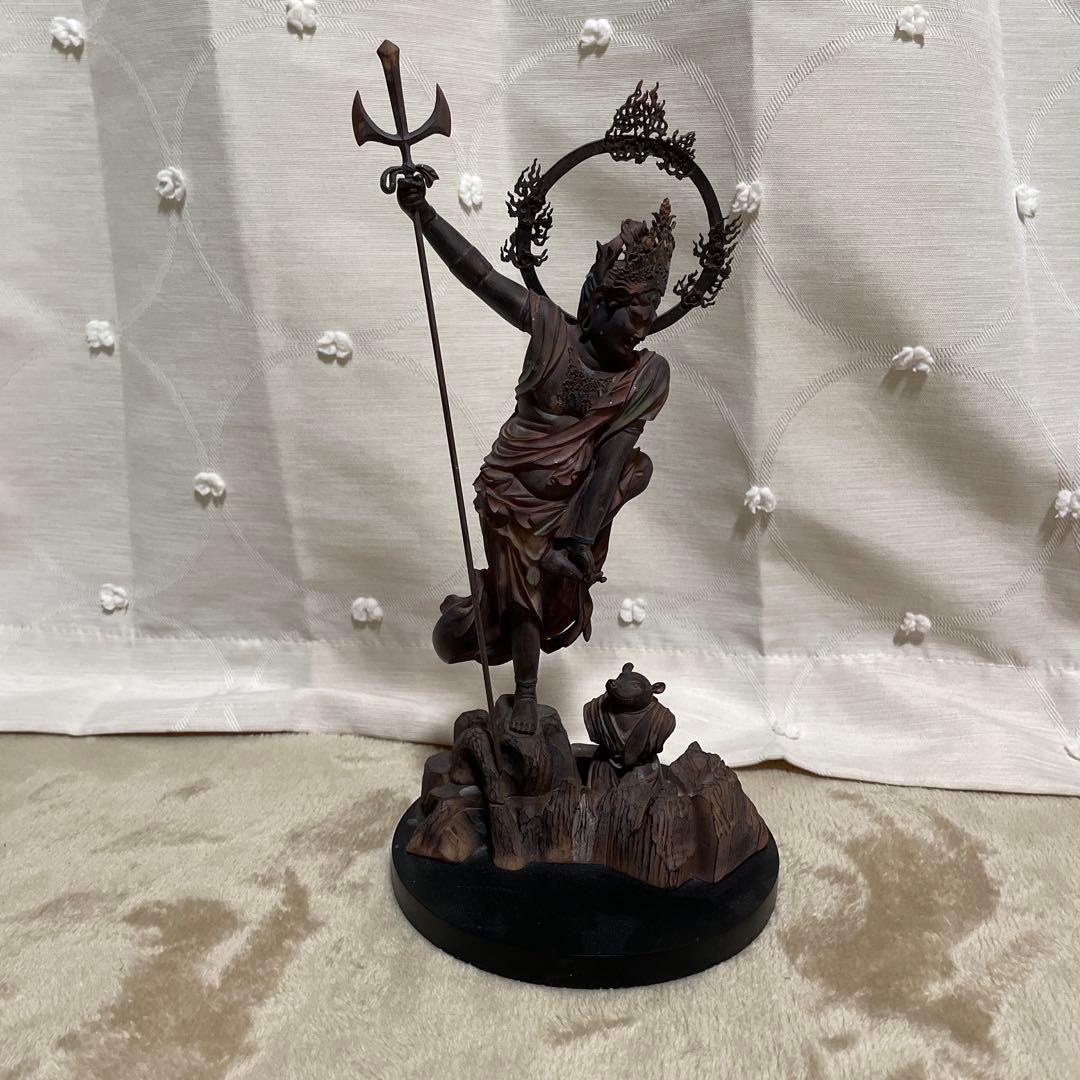 ひぶつ　うすさま明王　烏枢沙摩明王　仏像　イスム