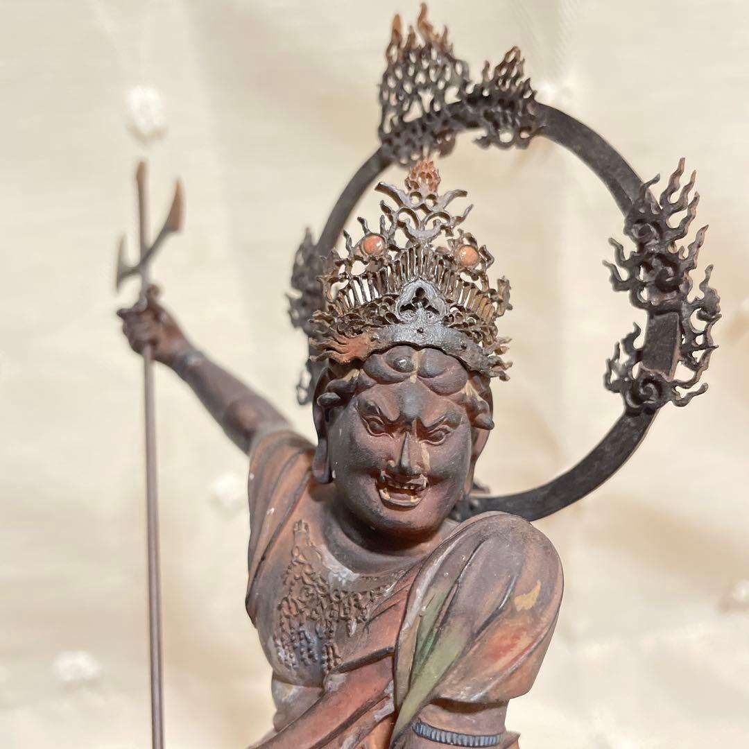 ひぶつ　うすさま明王　烏枢沙摩明王　仏像　イスム