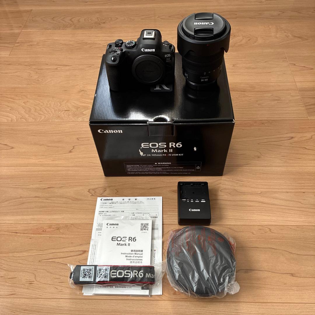 デジタルカメラ EOS R6 Mark II RF24-105 F4 L IS USM KIT