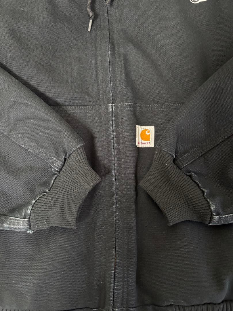 【古着】Carhartt アクティブジャケット　ブラック　L