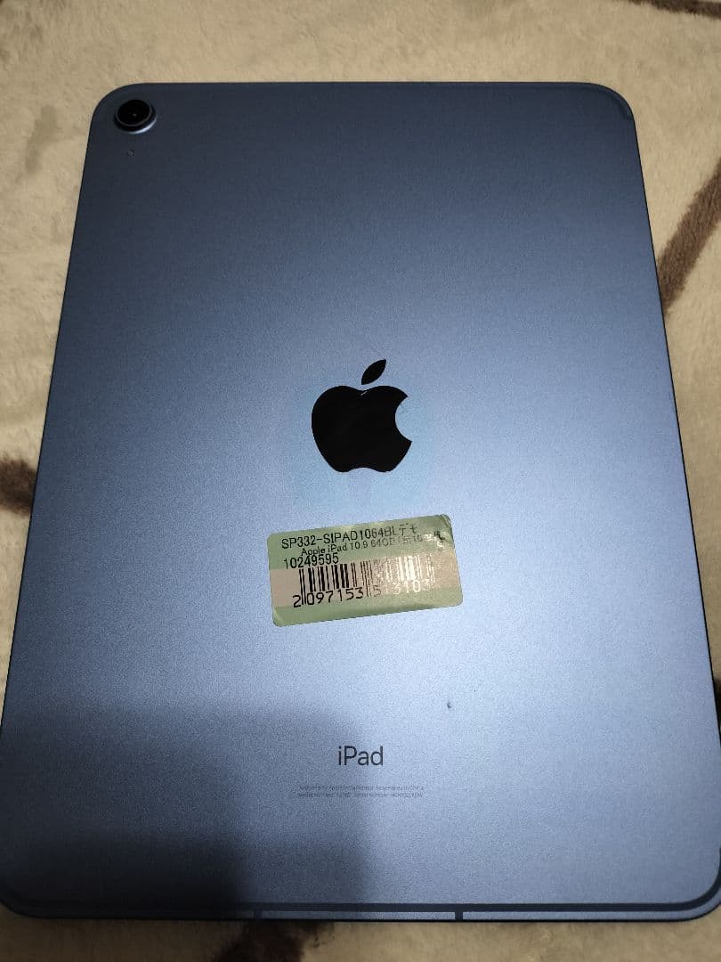 T*Ｔ様 iPad　第10世代　64GB　ブルー