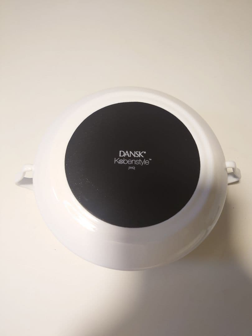 DANSK コベンスタイル ホワイト 18㎝ 両手鍋