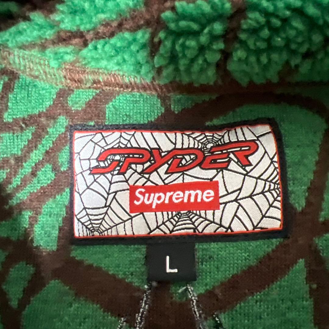 supremeスパイダージャケット