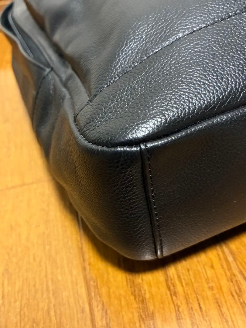 COACH コーチ ブラックレザー ボディバック スリングバック 本革