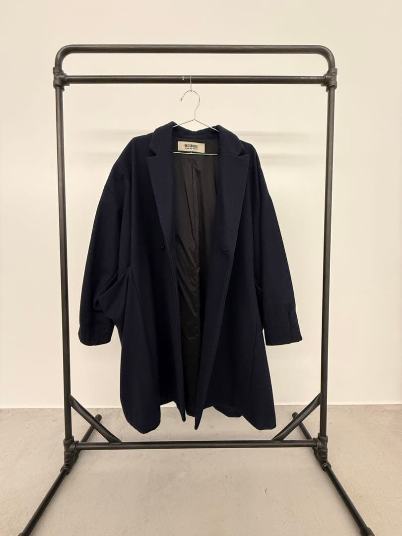 ネイビー チェスターコート ダブルブレスト　80's 90's vintage