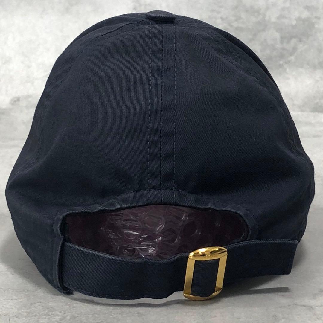 美品✨CELINE ロゴ デニムブルー ベースボールキャップ Sサイズ 正規品