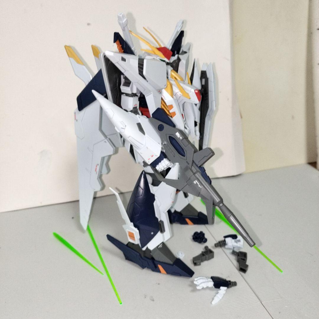 H*】様 HG 1/144 クスィーガンダム 閃光のハサウェイ 塗装完成品 ガン