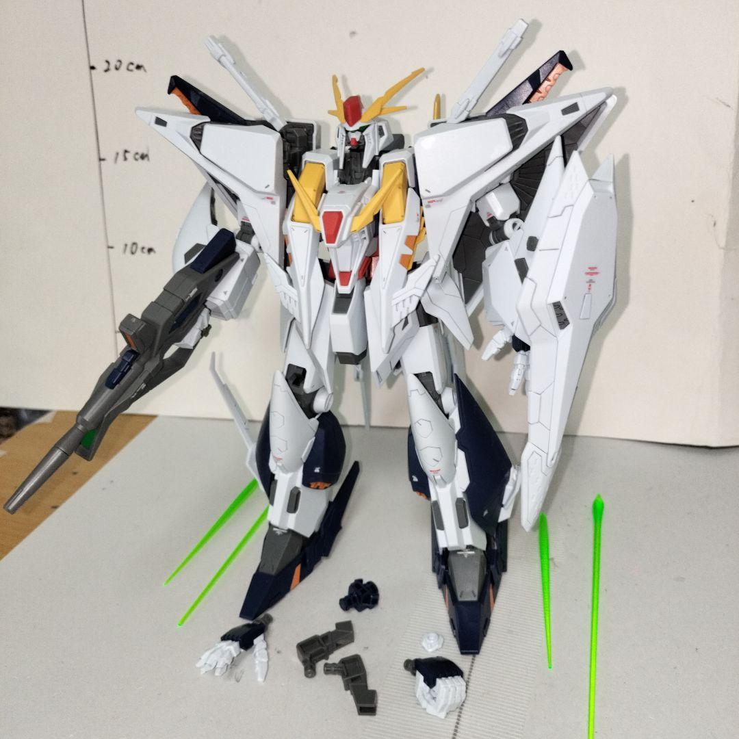 H*】様 HG 1/144 クスィーガンダム 閃光のハサウェイ 塗装完成品 ガン