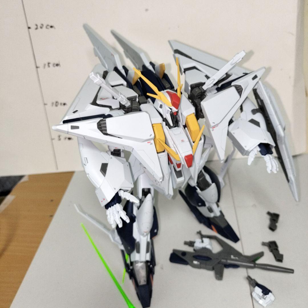 H*】様 HG 1/144 クスィーガンダム 閃光のハサウェイ 塗装完成品 ガン