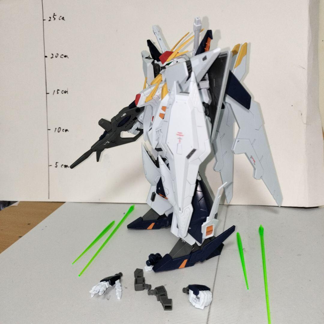 H*】様 HG 1/144 クスィーガンダム 閃光のハサウェイ 塗装完成品 ガン