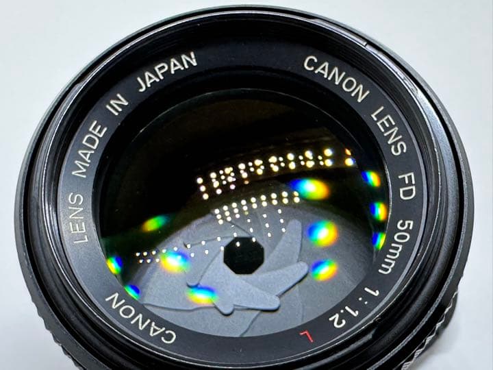 レンズ(単焦点) Canon New FD50mm F1.2L