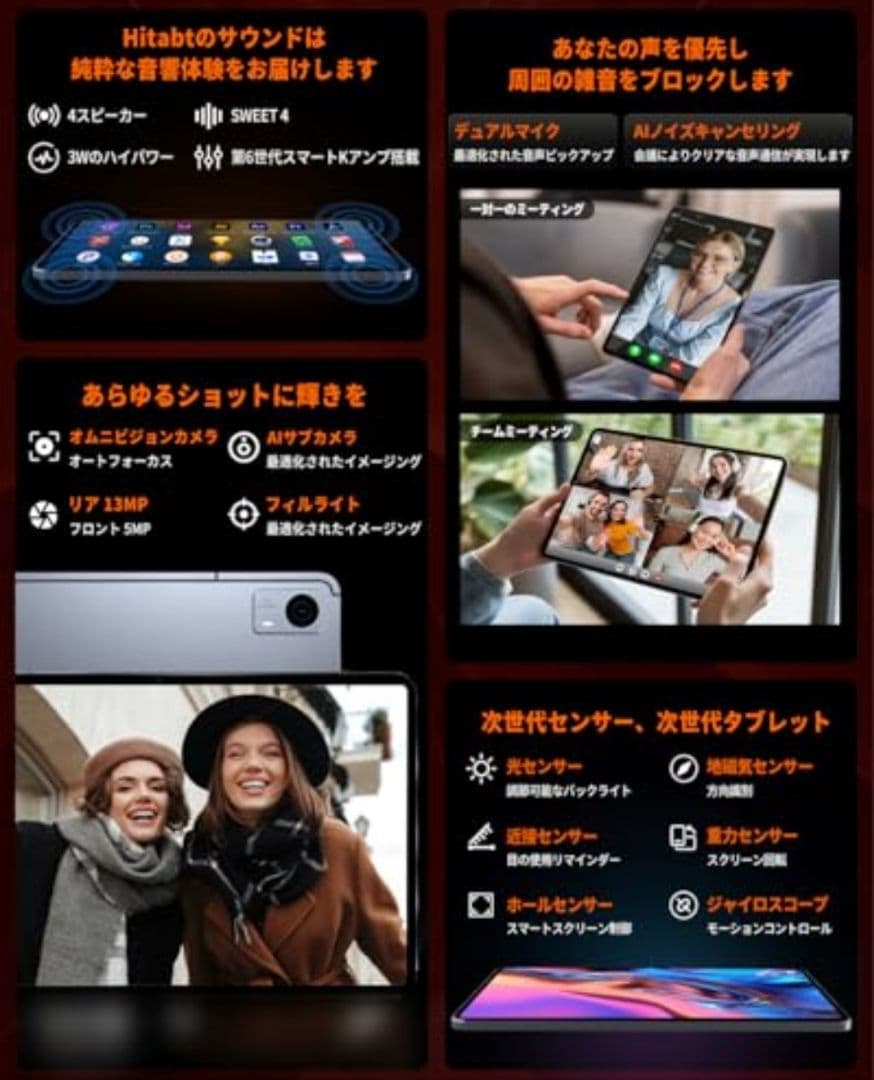 新品12インチ Hitabt P30A Helio G99 wi-fiタブレット