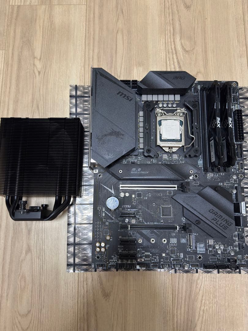 MSI Z490 マザー + Core i5-10400F + メモリ32GB