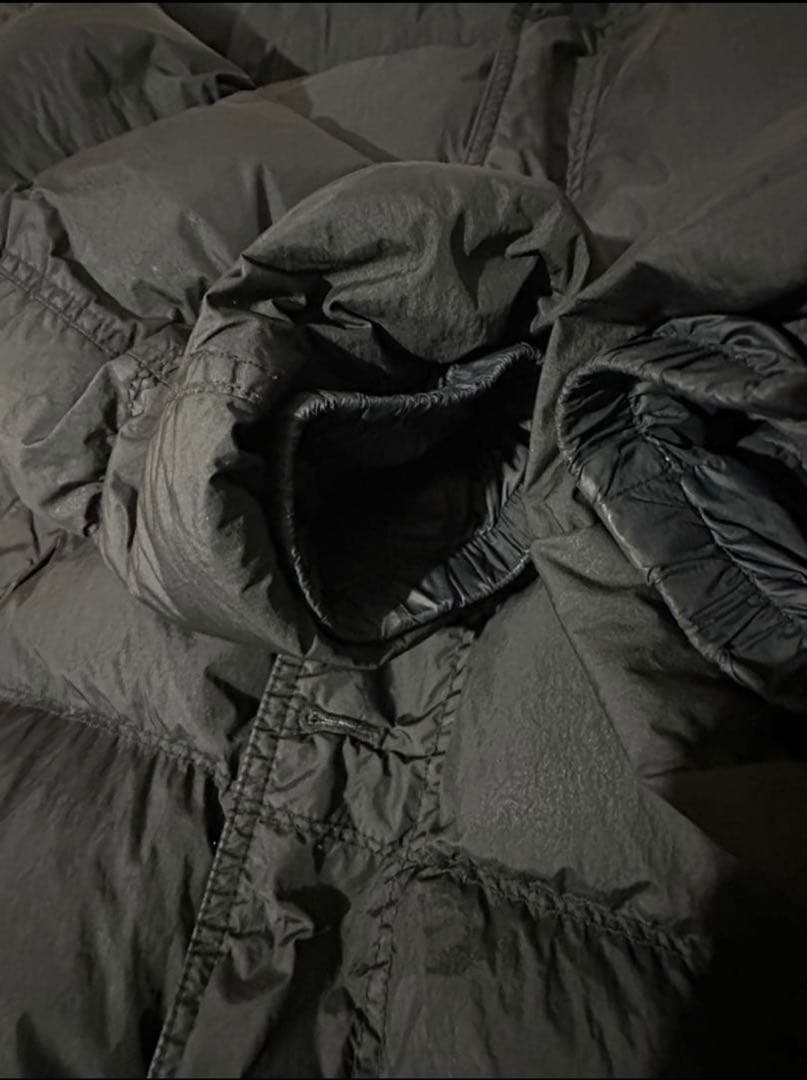 Stone  ブラック ダウンジャケット