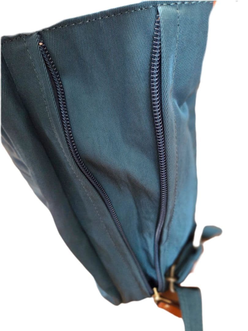 【美品】豊岡鞄 牛革使い リュック バックパック