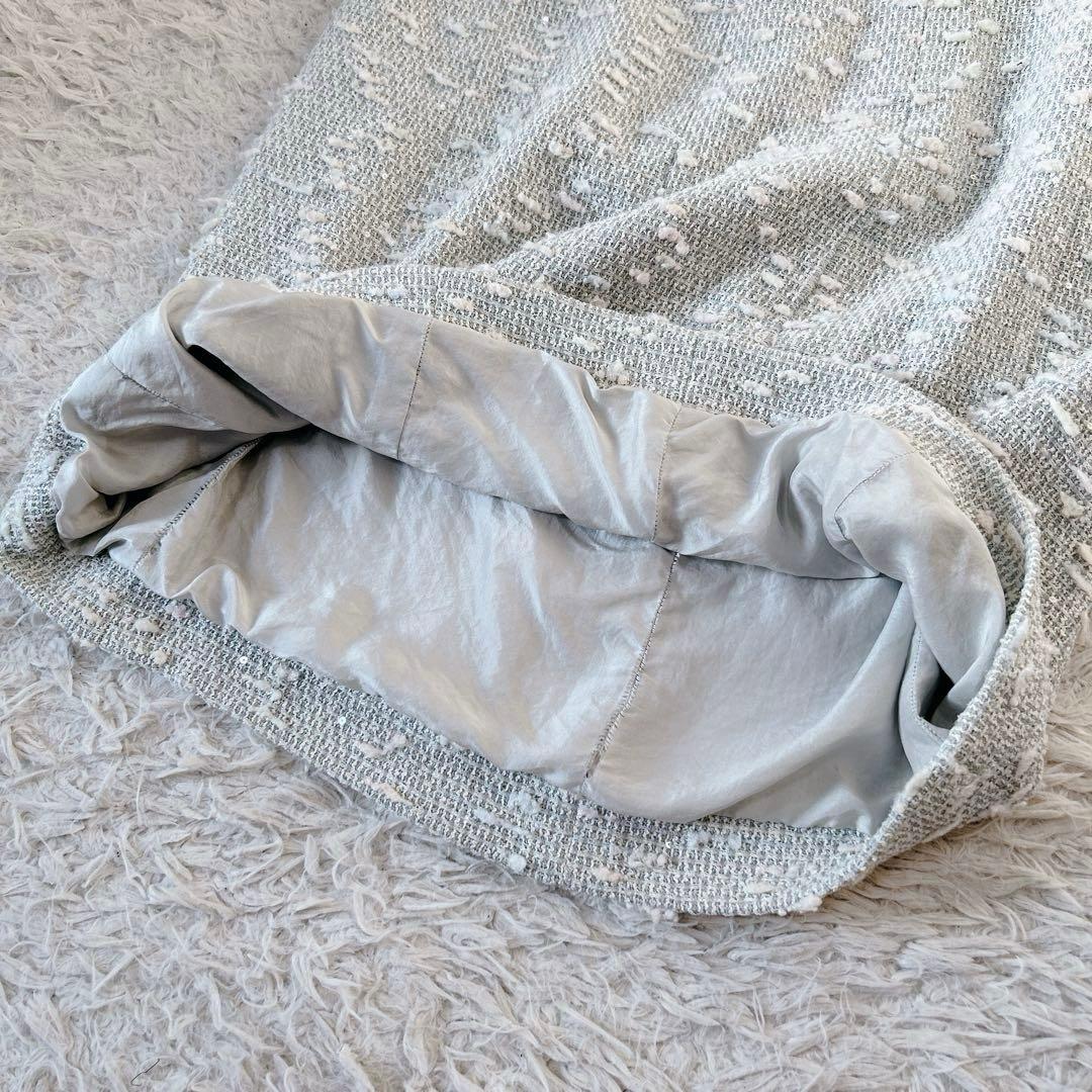 CHANEL シャネル スカート ツイード スパンコール