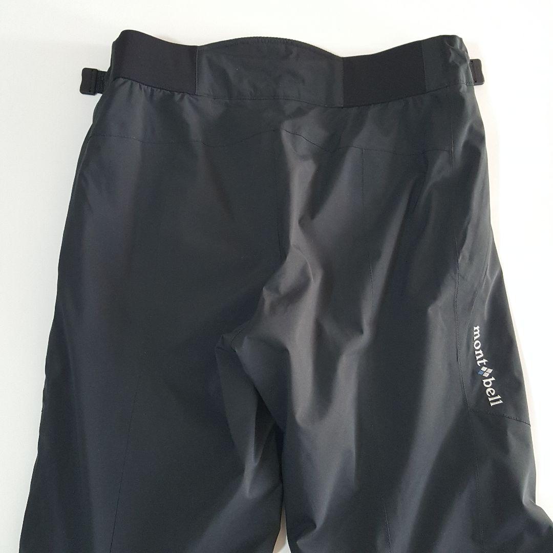 モンベル　メンズ　防水　中綿　パウダーステップ　パンツ　スノースポーツ用　黒　S