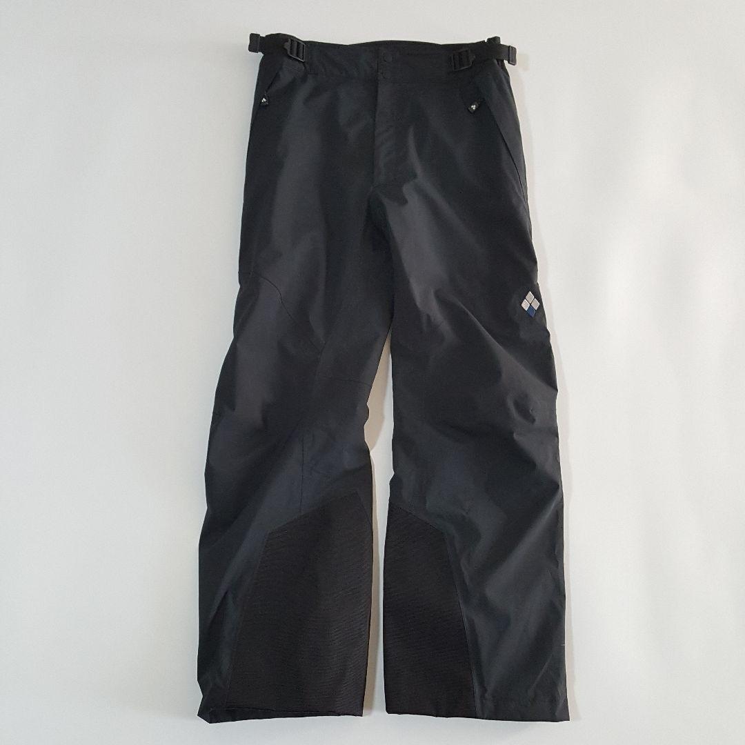 モンベル　メンズ　防水　中綿　パウダーステップ　パンツ　スノースポーツ用　黒　S