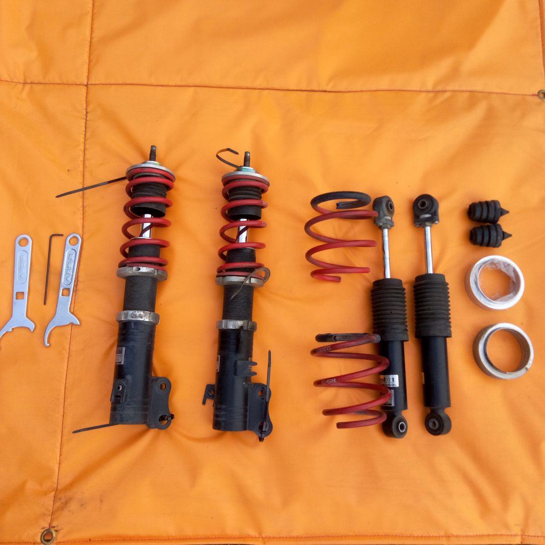 MH34S ワゴンR スティングレー スペーサー式　車高調キット