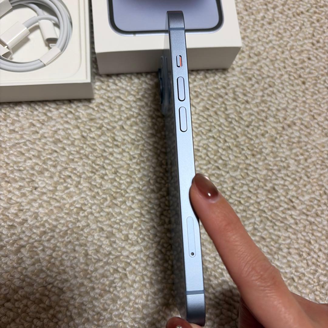 iPhone14 256GB ブルー SIMフリー 初期化済