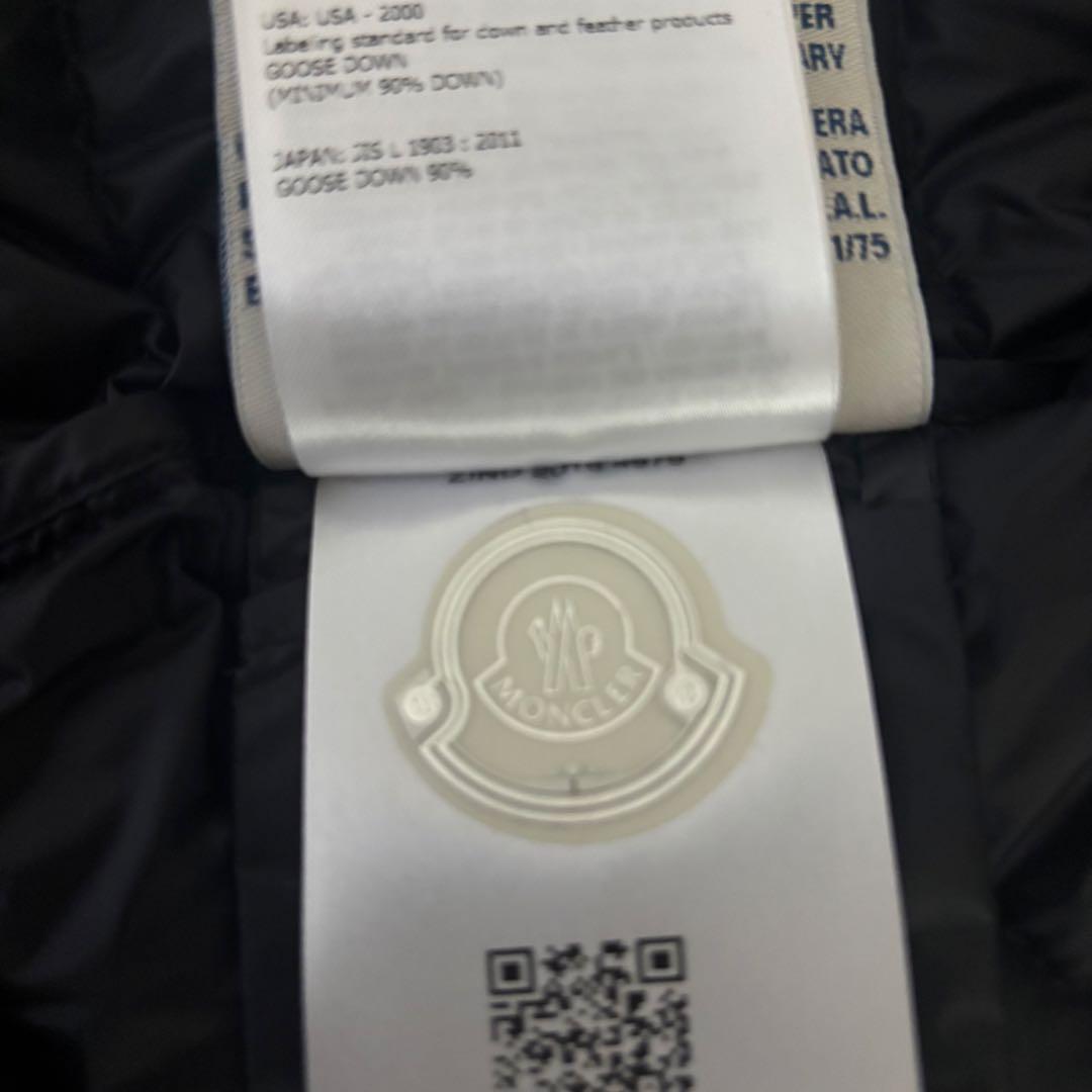 モンクレール★MONCLER★RAIE★サイズ0★ブラック★正規品★美品