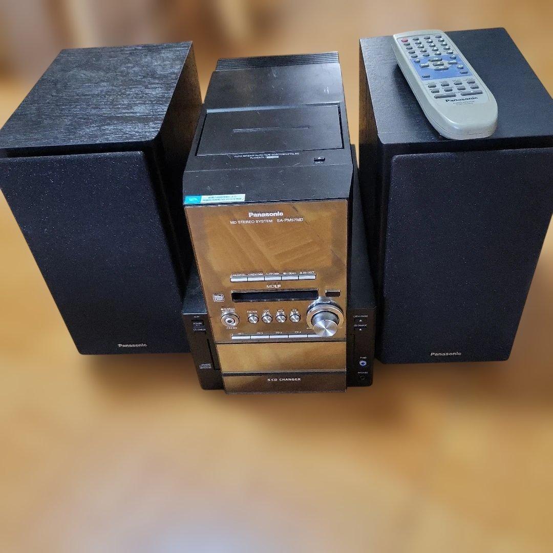 Panasonic ミニコンポ リモコン付き