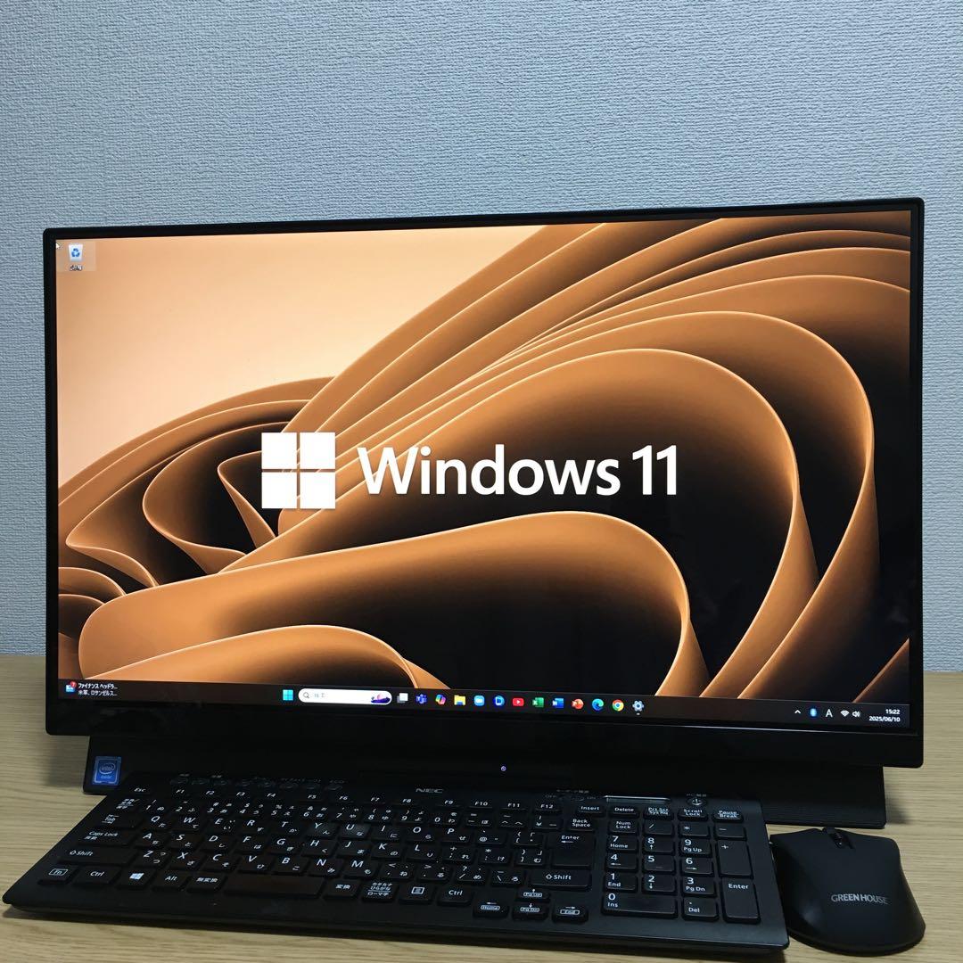 NEC LAVIE Win11 23.8'モニター 一体型 地デジ デスクトップ