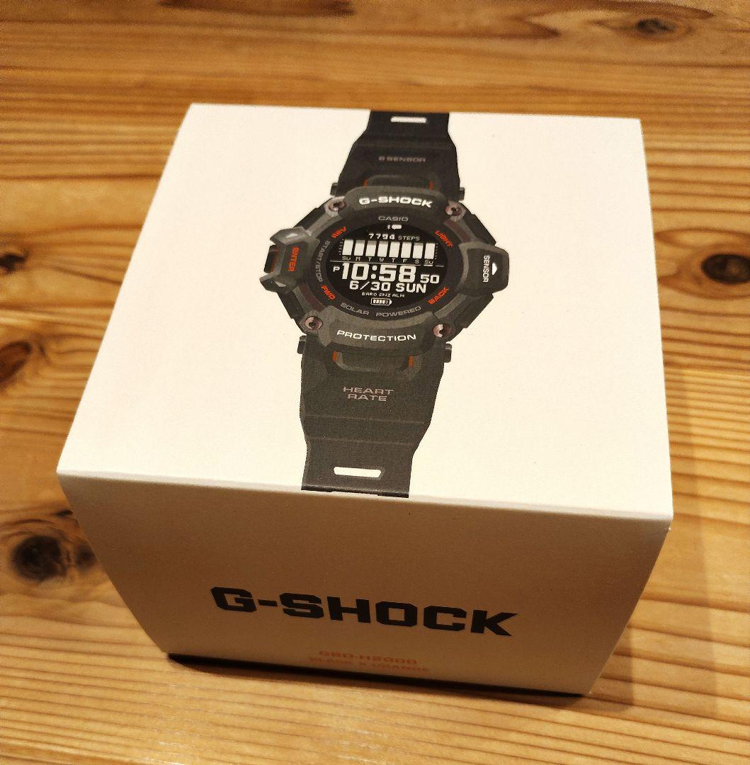 CASIO G-SHOCK GBD-H2000-1AJR ブラック/オレンジ