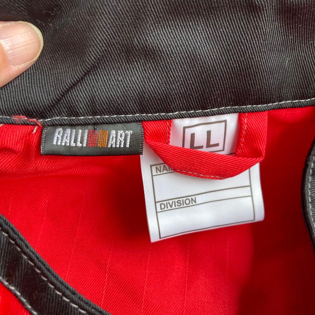 【新品】三菱　エンジニアつなぎ　ラリーアート　LLサイズ