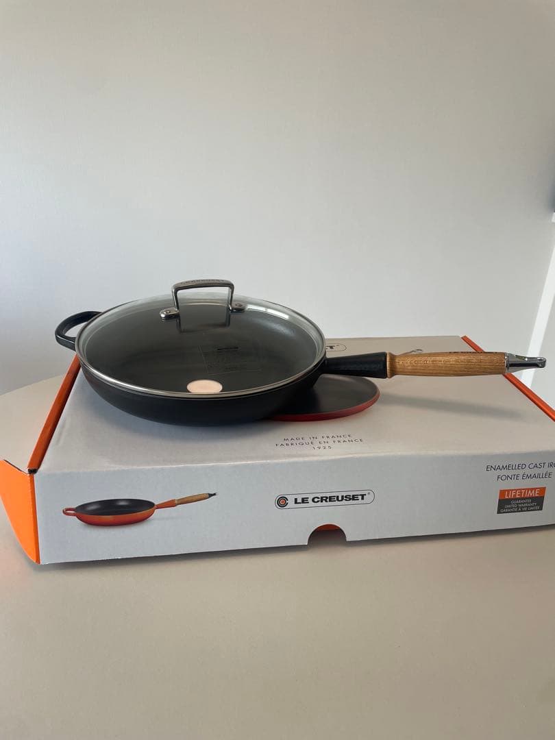 LE CREUSET フライパン 28センチ マットブラック