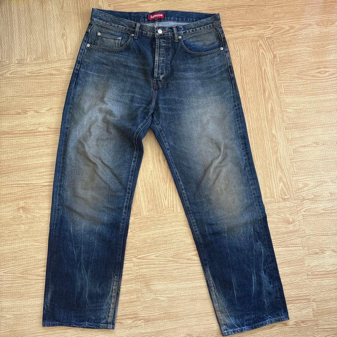和*寿様 Supreme Distressed Selvedge インディゴ　3